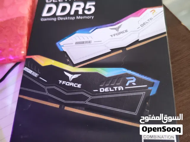 black TForce DDR5 6000MHz CL30 16 * 2 32GB ram