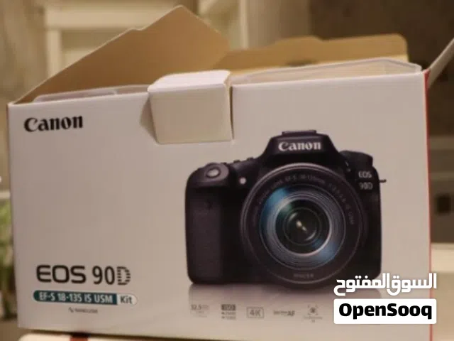 كاميرا كانون للبيع 90D جديد