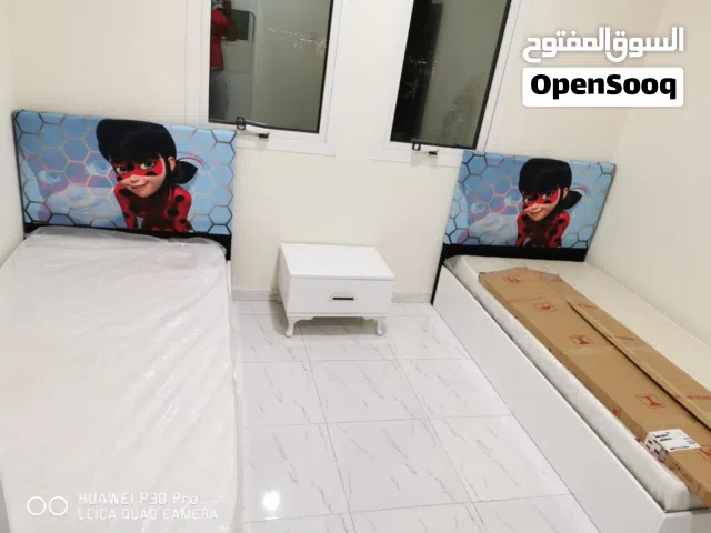 Kids bedroom 2 beds, 2 mattresses,  cupboards, desk, commode