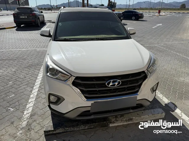 Hyundai creta SUV cars 2020 model  Automatic  White color