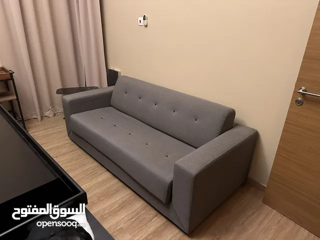 3 seater fabric sofa bed