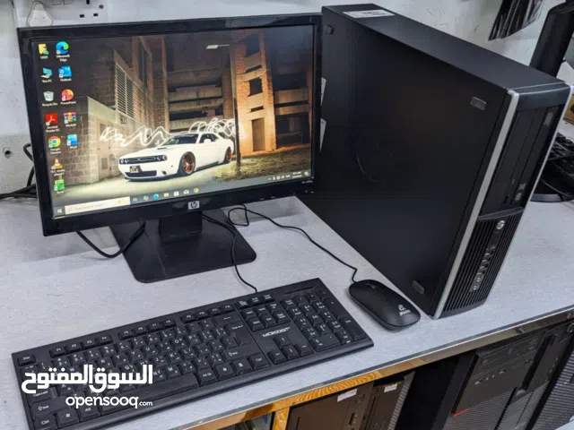 HP Core i5 3.1GHz Computer Set With 19" Monitor 8GB RAM 500GB HDD Ready To Use