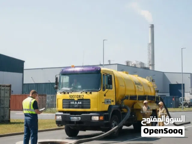 شفط مياه مجاري نظف بلوا 10000 جالوں 5000جالون معبيله سيب الخوض الحيل  sewerage water Removed septic