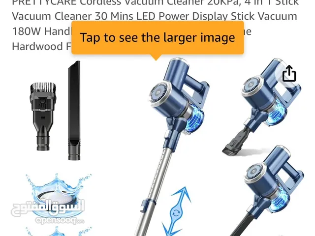 PRETTYCARE Cordless Vacuum Cleaner 20KPa, 4 in 1 Stick Vacuum Cleaner