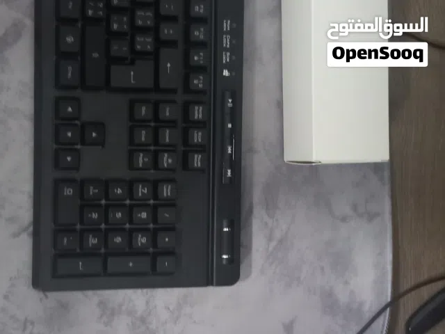 كيبورد ماوس ماوس باد كلهم RGB معدا الماوس باد جديد فتح للتصوير فقط