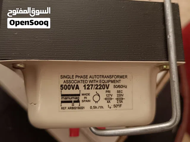 محول كهربائي اسباني .500vAmanumag من220/110والعكس
