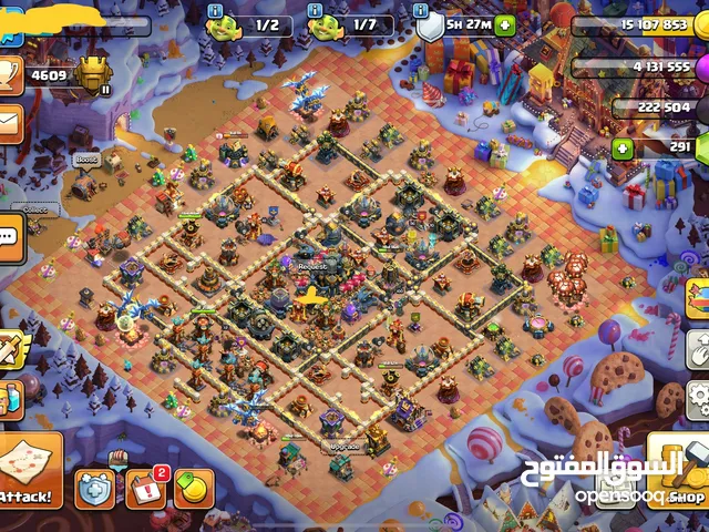 Clash of clans town hall 17 كلاش أوف كلانس تاون هول 17
