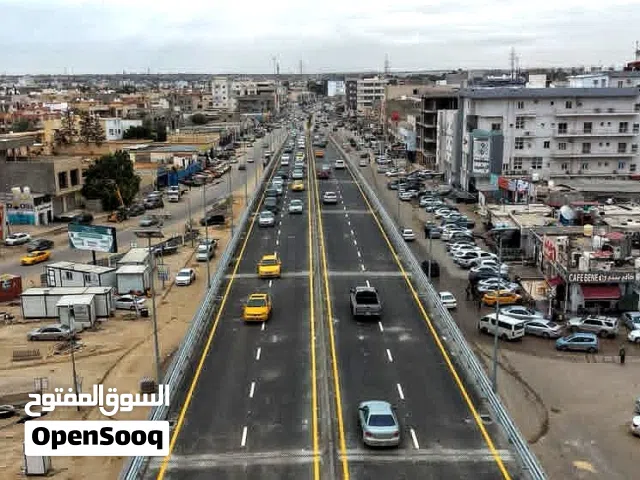 قطعة أرض أستثمارية #للايجار 1700م على الرئيسي في صلاح الدين تصلح للشركات لإنشاء هناقر أو مول تجاري