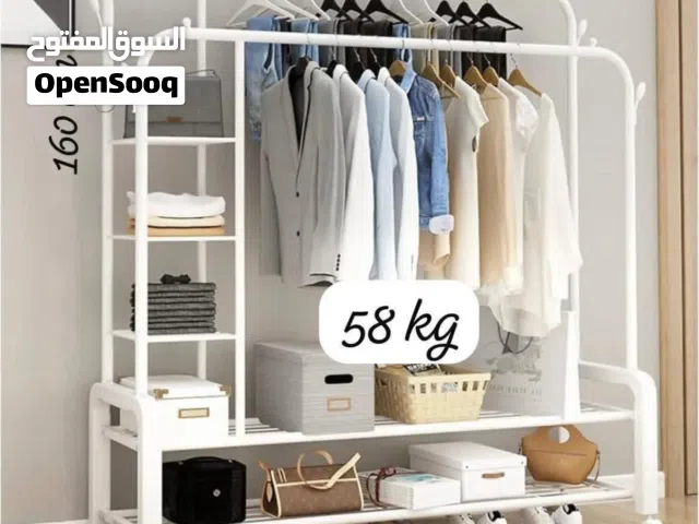 Multifunction double pole cloth hanger
