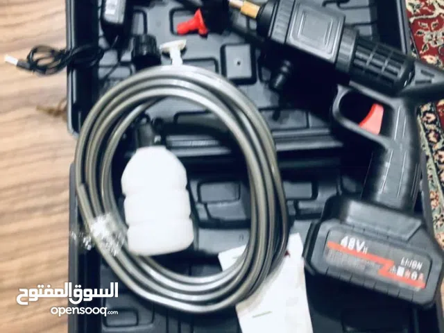 مضخة فرد غسيل السيارة شحن مع بطارية وحدة ب9 دنانير مع كامل اكسسواراتها