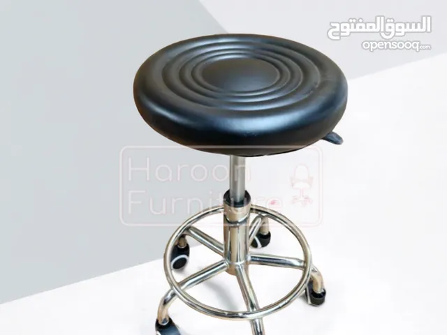 عرض خاص جدااا علي كرسي دوار للطبيب وصالونات التجميل باللونين الأبيض والأسود