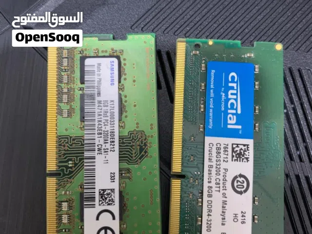 للبيع راميين لابتوب DDR4
