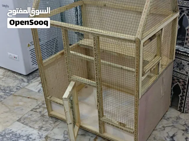 قفص طيور مرتب وشغل عدل