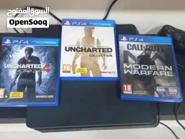 PS4 slim 500 gb less used