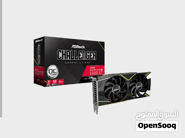 كرت شاشه Rx 5500 XT 8Gb نسخه - ASROCK