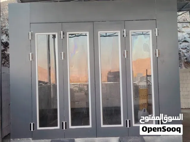فرن صبغ السيارات والة شد شاصي