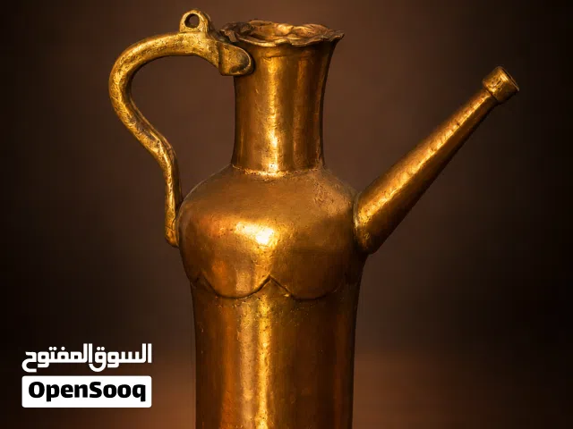 إبريق نحاسي أثري أصلي – تحفة تراثية نادرة