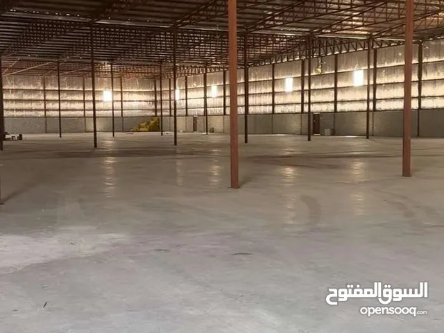 للإيجار مخزن 5000م قابل للتقسيم حسب الطلب  for rent warehouses start from 500m