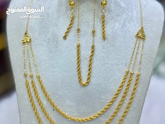 عقد ذهب عيار 21 ذهب