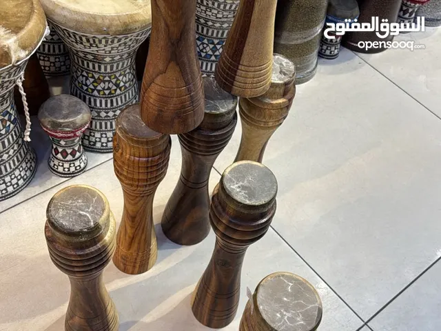 الات موسيقية موسيقى كاسور عراقي اصلي خشب وجه جلد السمك طبلات طبول بنغز طبلات احترافية سنير درمز