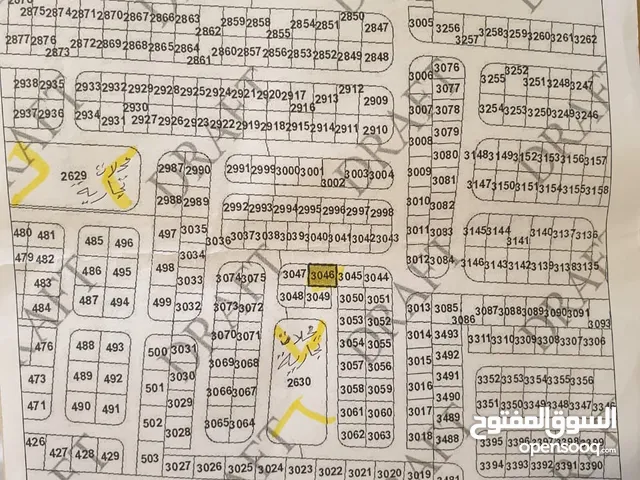 الطنيب : السكة الغربي 490 م سكن على شارعين - مشروع نقابة المهندسين قرب ش المطار ..