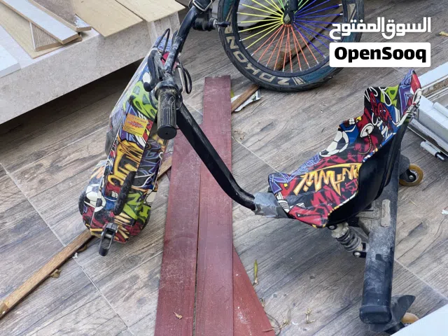 FOR SALE – Kids Bicycle + Electric  Scooter للبيع – دراجة أطفال + سكوتر كهربائي