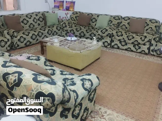 طقم كنب 13 مقعد خشب ثقيل  + بوفيه خشب اندونيسي