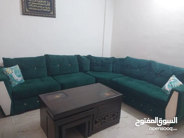 طقم جلوس كنب لون اخضر