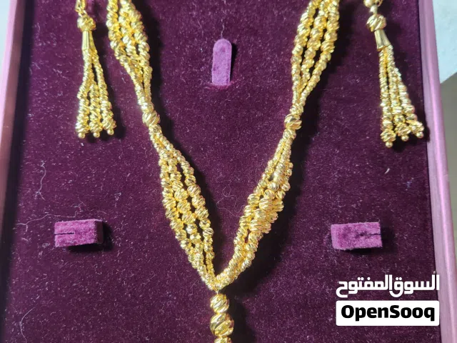 طقم اكسسوارات ذهب صيني