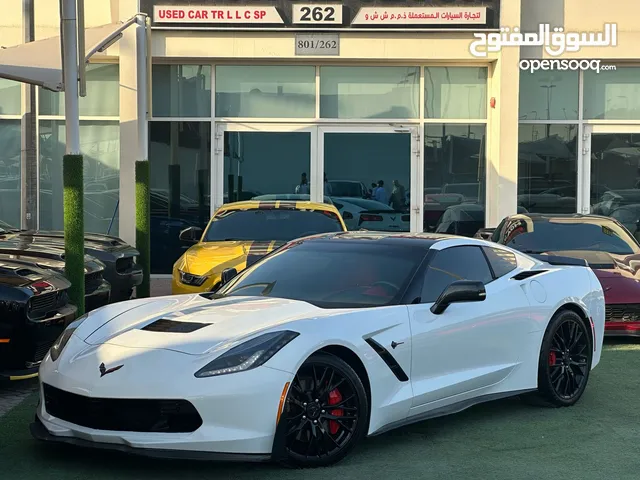 CHEVROLET CORVETTE C7 Z51 GCC 2015 Perfect Condition full option full carbon fiber