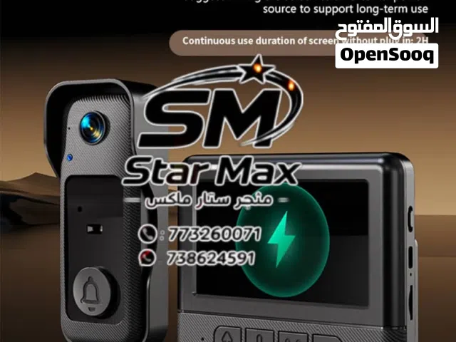 الأن ميز بيتك بجرس الباب الذكي من طراز X6 يأتي مع شاشة مراقبة داخلية