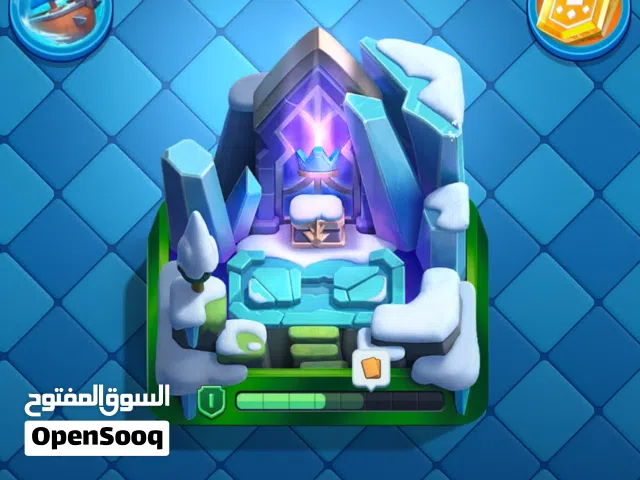 للبيع حساب Clash Royale قوي (14,000+ كأس + 1230 الماس + إيموجيات وبانرات وايد)