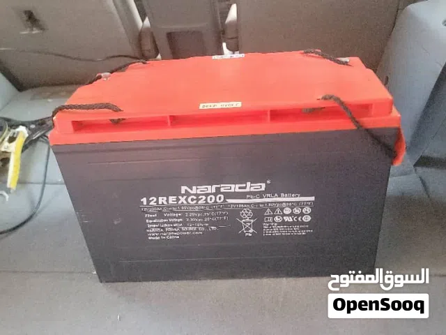 ثنتين بطاريات نارادا ومحول 3كيلو للبيع