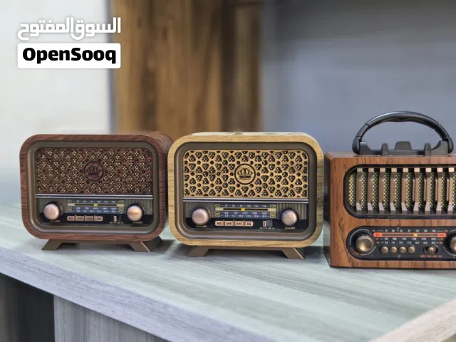 راديو انتيك راديوهات كلاسيك عصرية بمواصفات عالية سماعات راديو يدعم بلوتوث/fm/Sw وبطارية داخلية radio