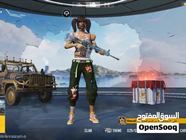 حساب ببجي للبيع