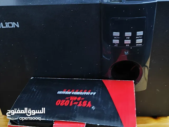 سماعات loin عدد2 مع subwoofer مع سماعتين صغيرتين وكاميرا صغيرة