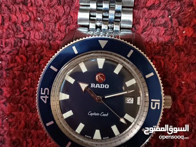 Rado Captain Cook موديل 763.6105.3 made Swiss