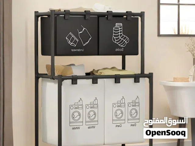رف ملابس غسالة   ارتفاع متر عرض 60 سم عمق 45 سم السعر 20