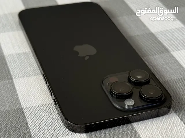 iPhone 14 Pro Max black 128GB used like new/ 445JD