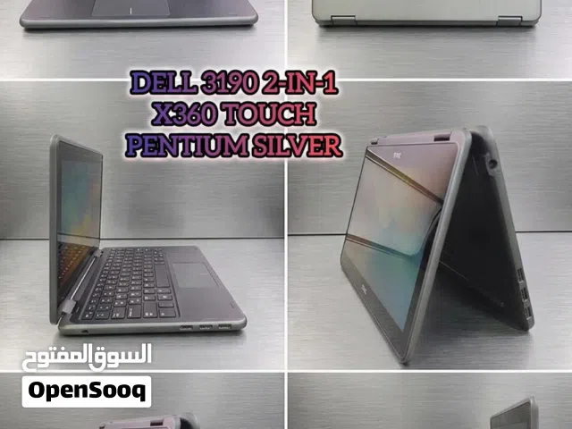 DELL LAPTOP 3190  2-IN-1 X360 TOUCH PENTIUM SILVER 8GB RAM 128GB SSD