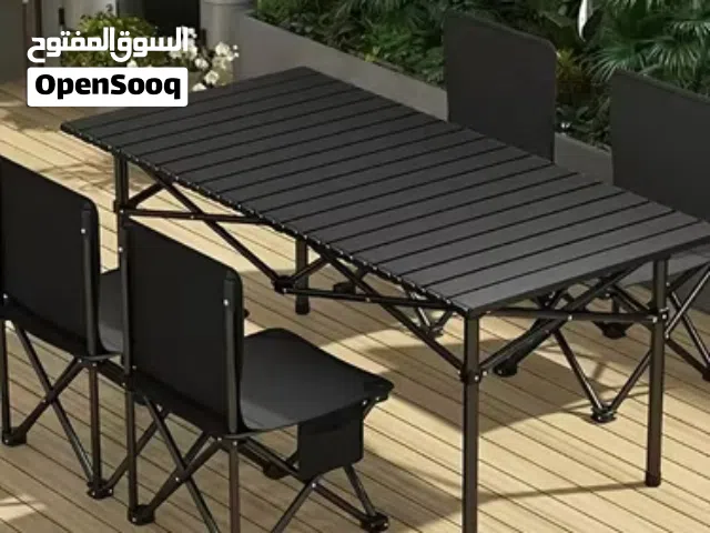 طاولة تخييم قابلة للطي مع حقيبة حافظه لطاولة