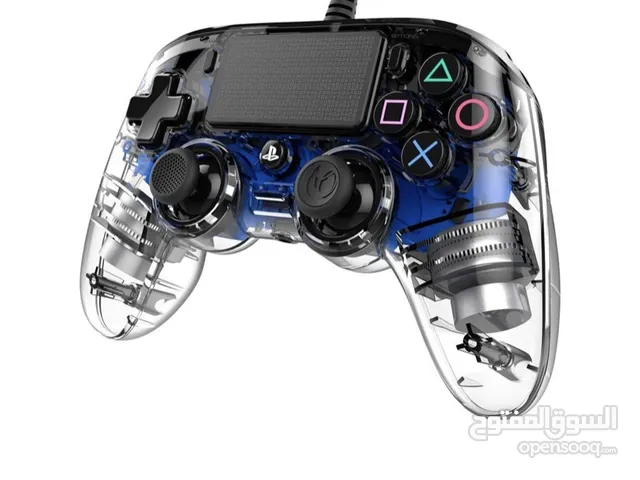 Nacon PS4 Wired Compact Controller (BLUE ILLUMINATED MODEL)