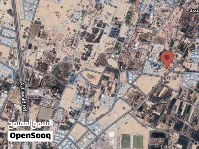 أرض سكني للبيع في المصنعة خلف المجمع الصحي مربع القريحات مساحتها 691
