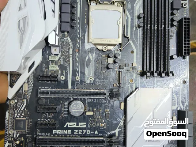 مذر بورد ASUS PRIME Z270-A RGB جيل 6 و7