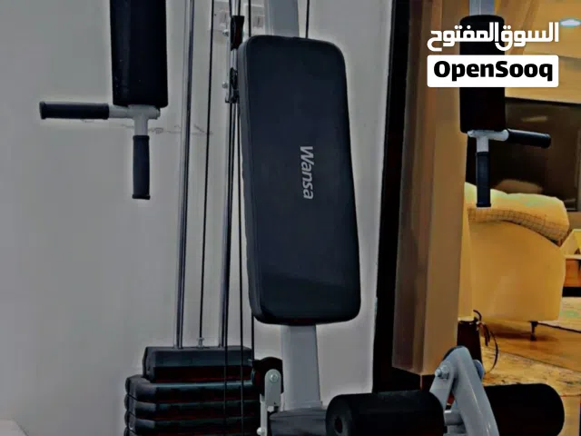 آلىة حديد بل منزل جميع التمارين والعضلات