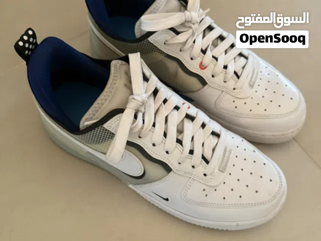 Nike Airforce React - White Light Photo Blue