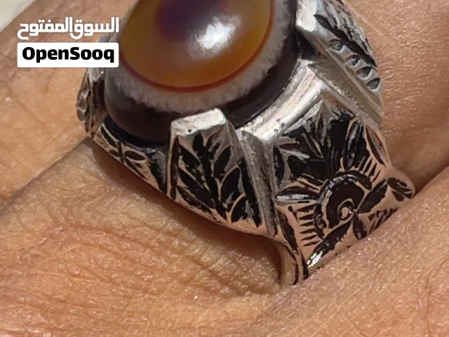 خاتم بحجر سليماني هندي معالج بس شي راقي
