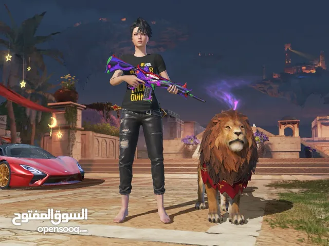 حساب ببجي نسخه عالميه