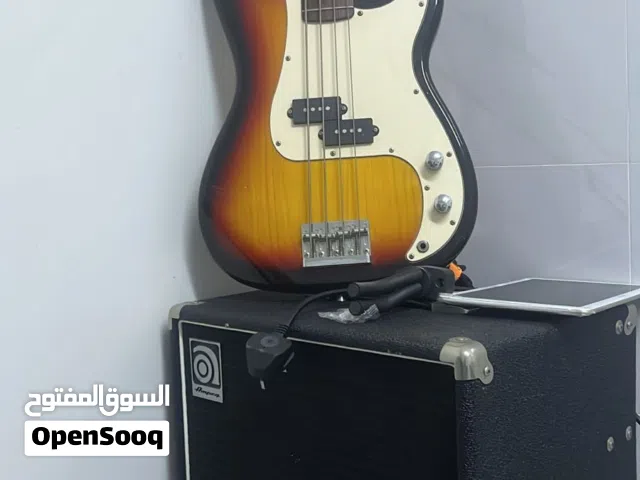 طقم باص جيتار متكامل للبيع - Ampeg Bass Amp & G-Great Bass Guitar