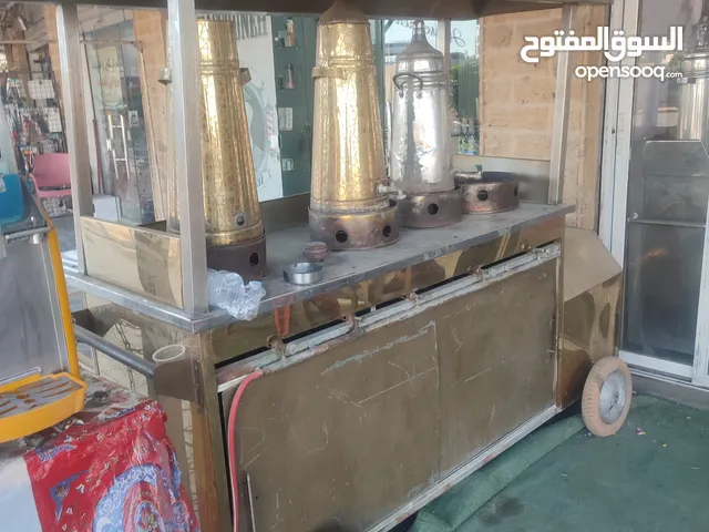 عرباي قهوة صب وغلي متنقلة مستعملة بحالة جيدة جداا.....................
